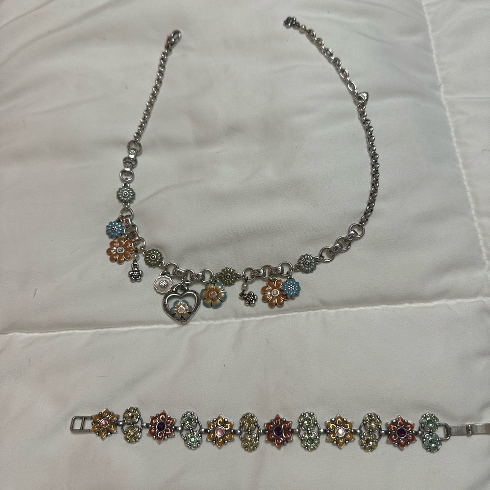 Brighton Multicolor Floral Necklace Set.
The price is firm. - Picture 6 of 6